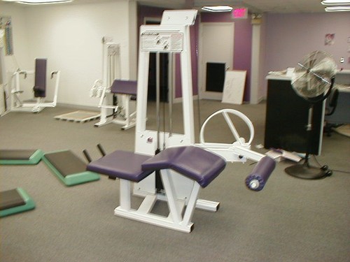 Multiple gym equipment white - multiple,