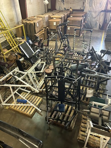Gym equipment used - gym,